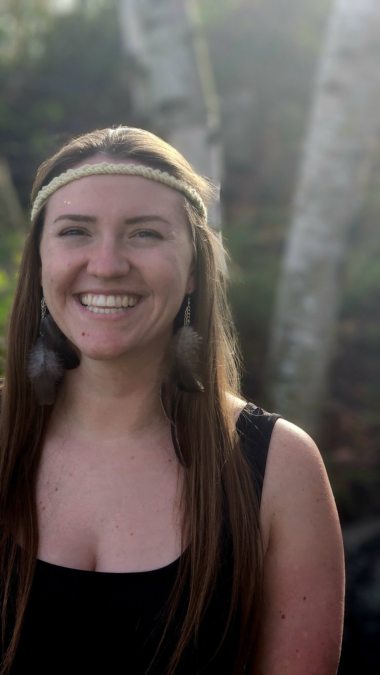 Long Way Feathered Earrings