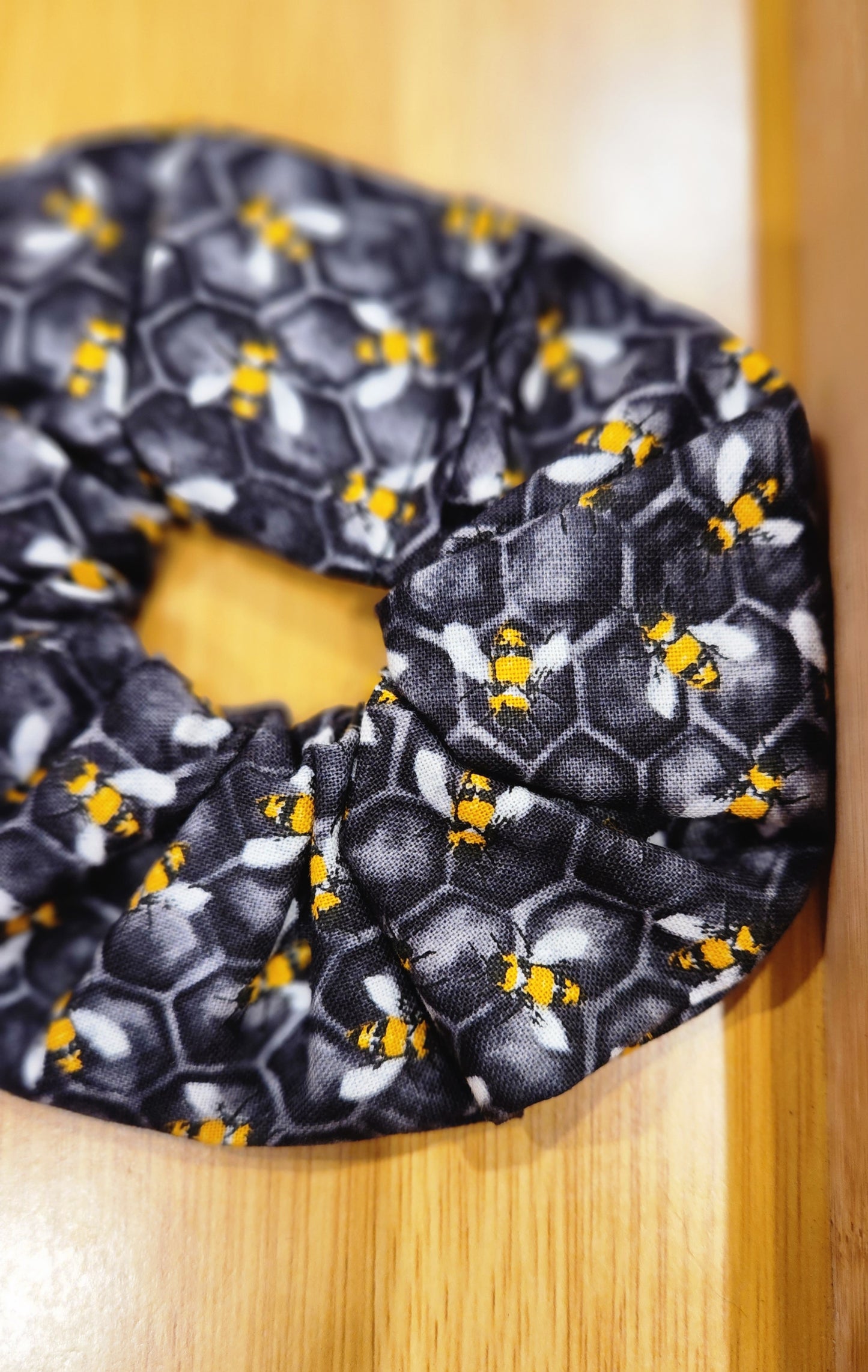 Bee Scrunchie