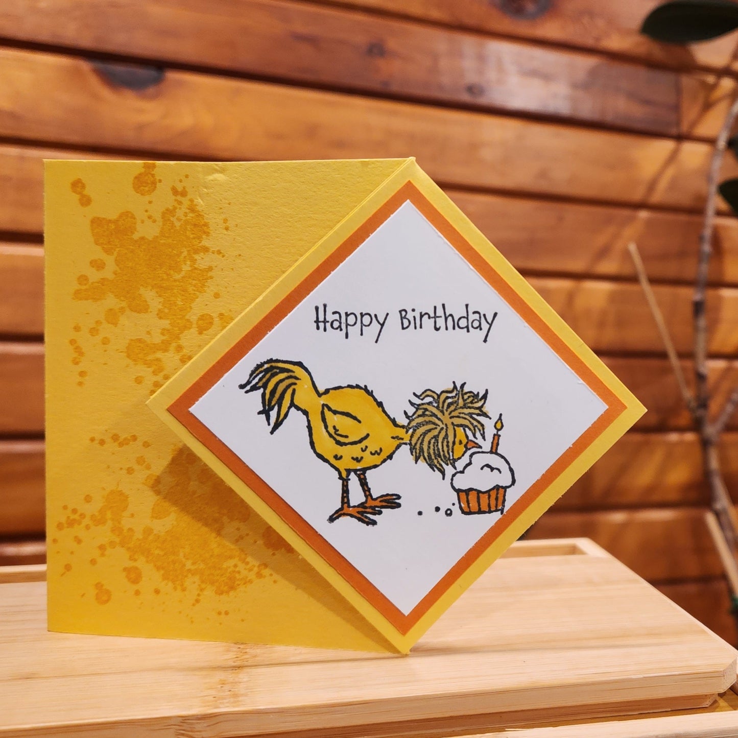 Chicken Birthday Card