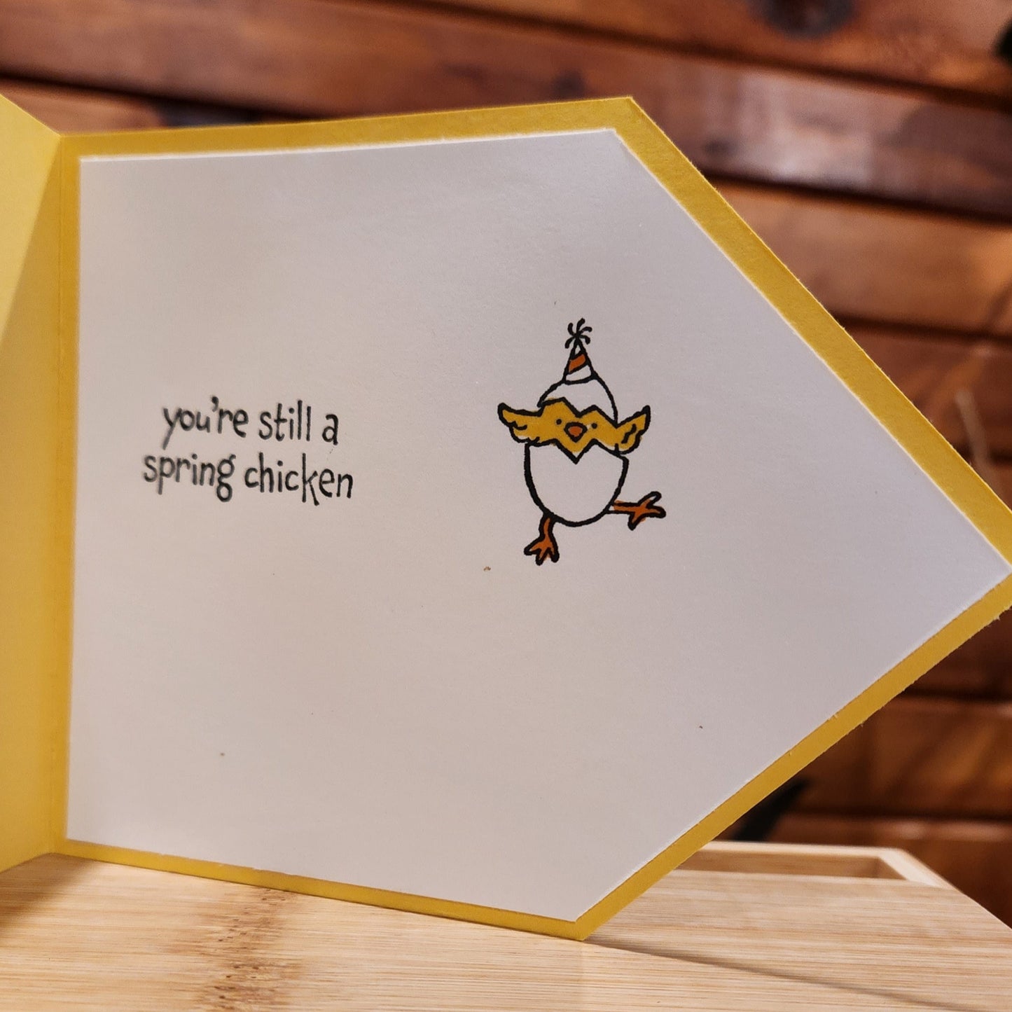 Chicken Birthday Card