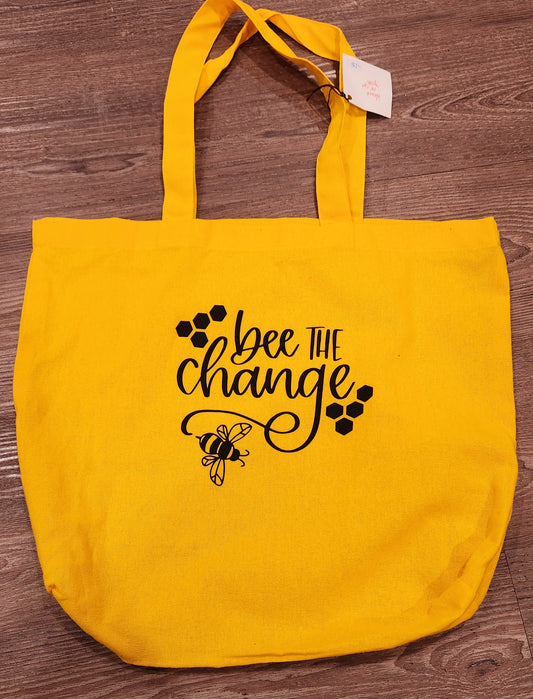 Bee the Change Market Bag