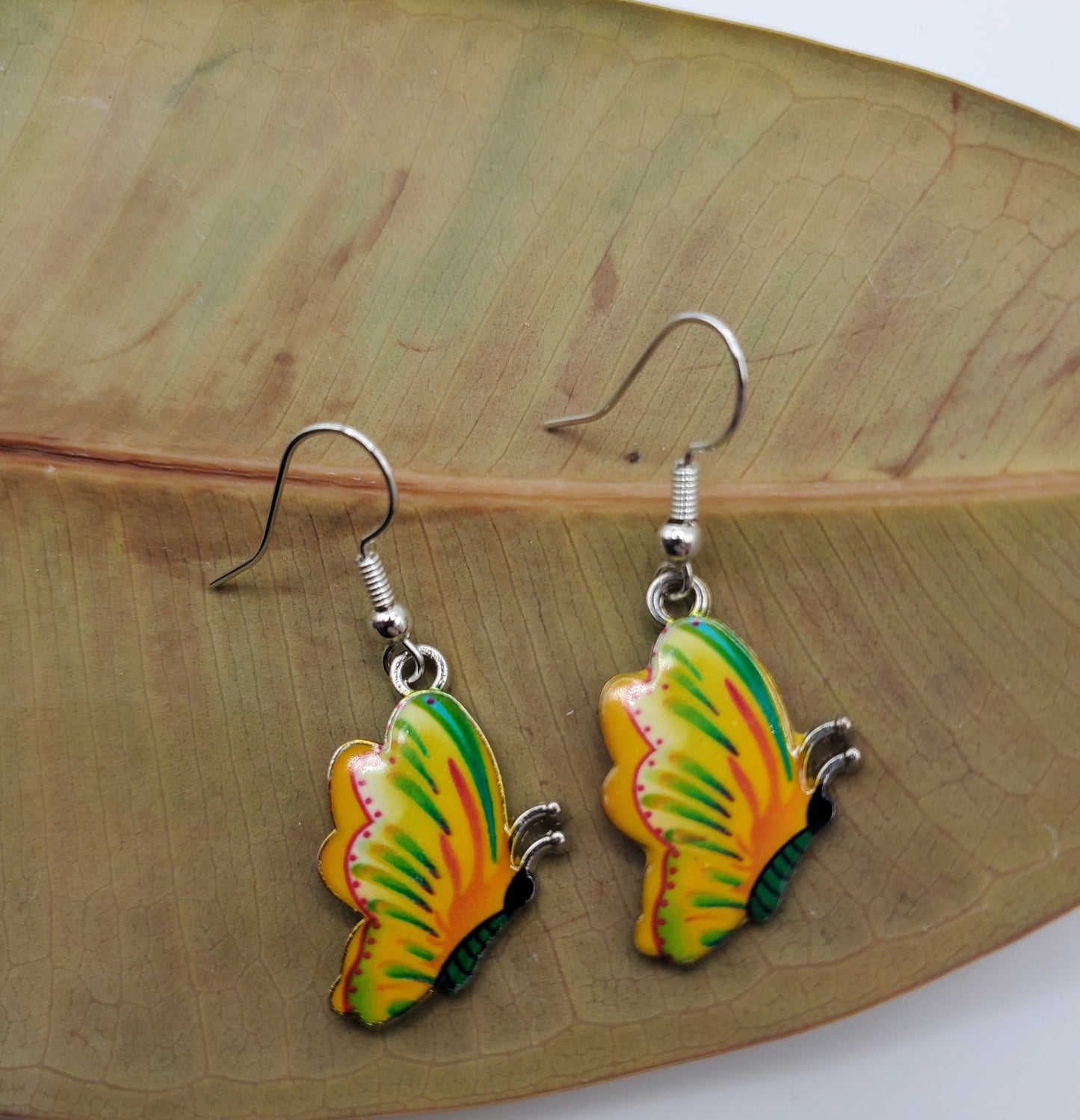 Tropical Butterfly Earrings