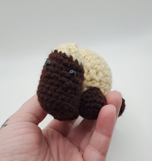 Dark Brown Sheep Stuffie
