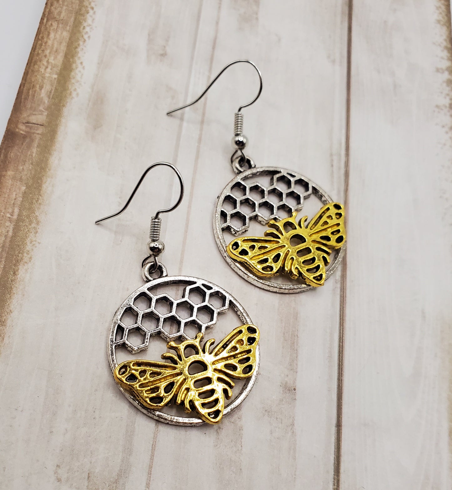 Honeycomb Earrings