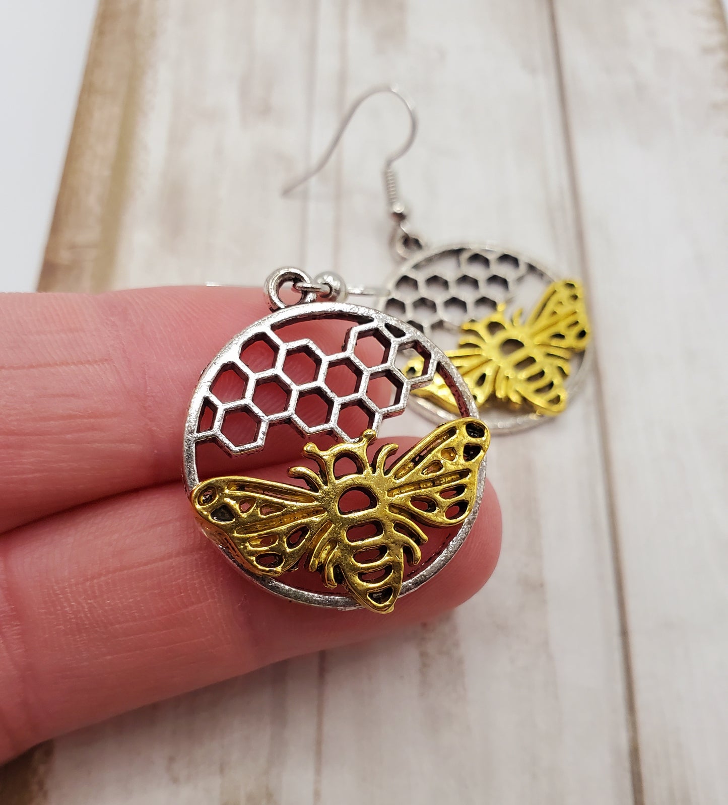 Honeycomb Earrings