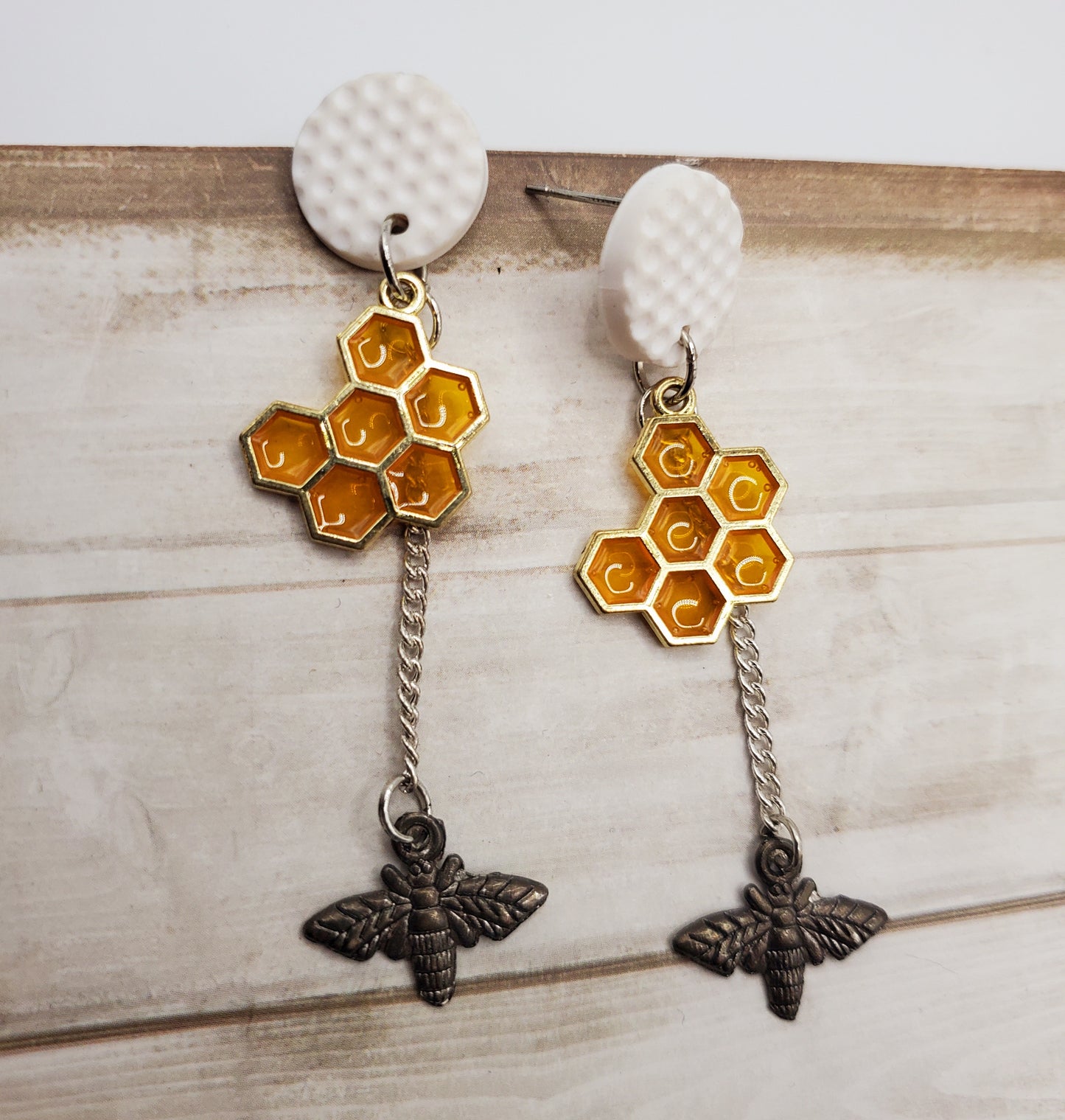 Stud Long Bee Earrings