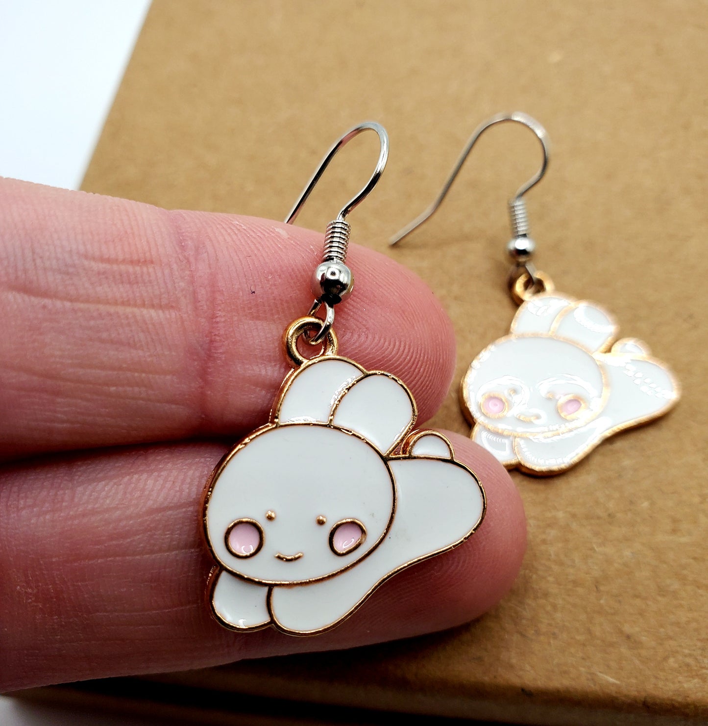 Jumping Bunny Earrings