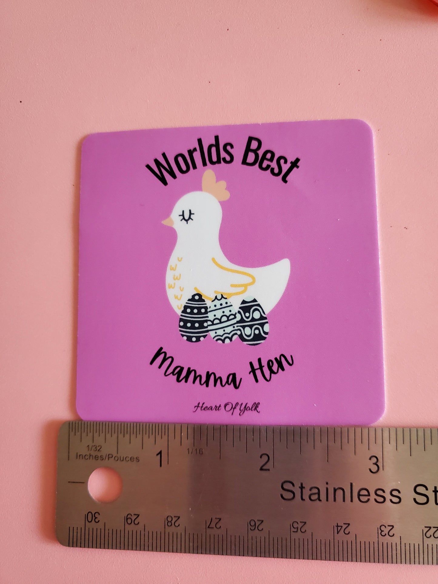 Mamma Hen Sticker