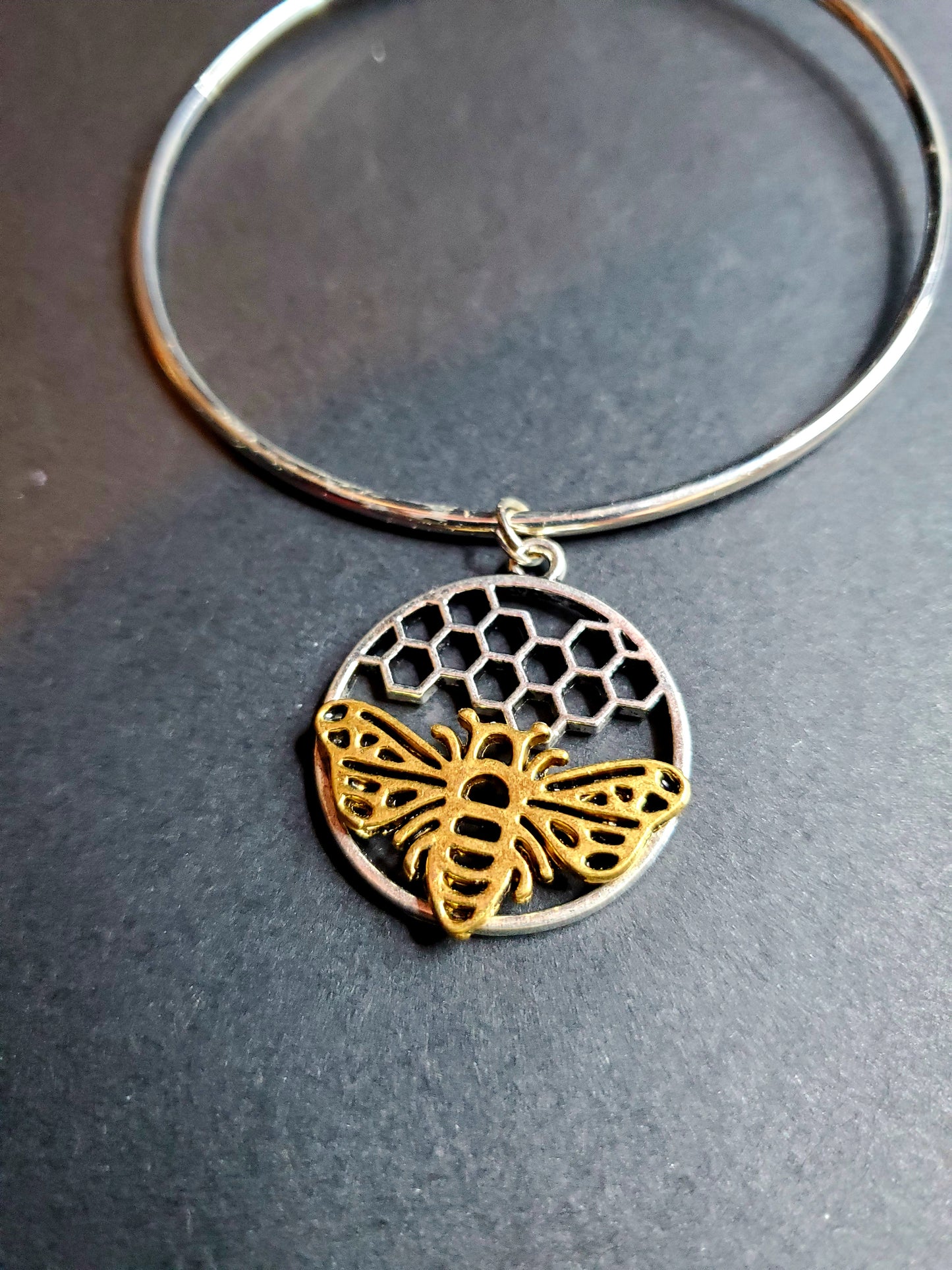 Honeycomb Bangle