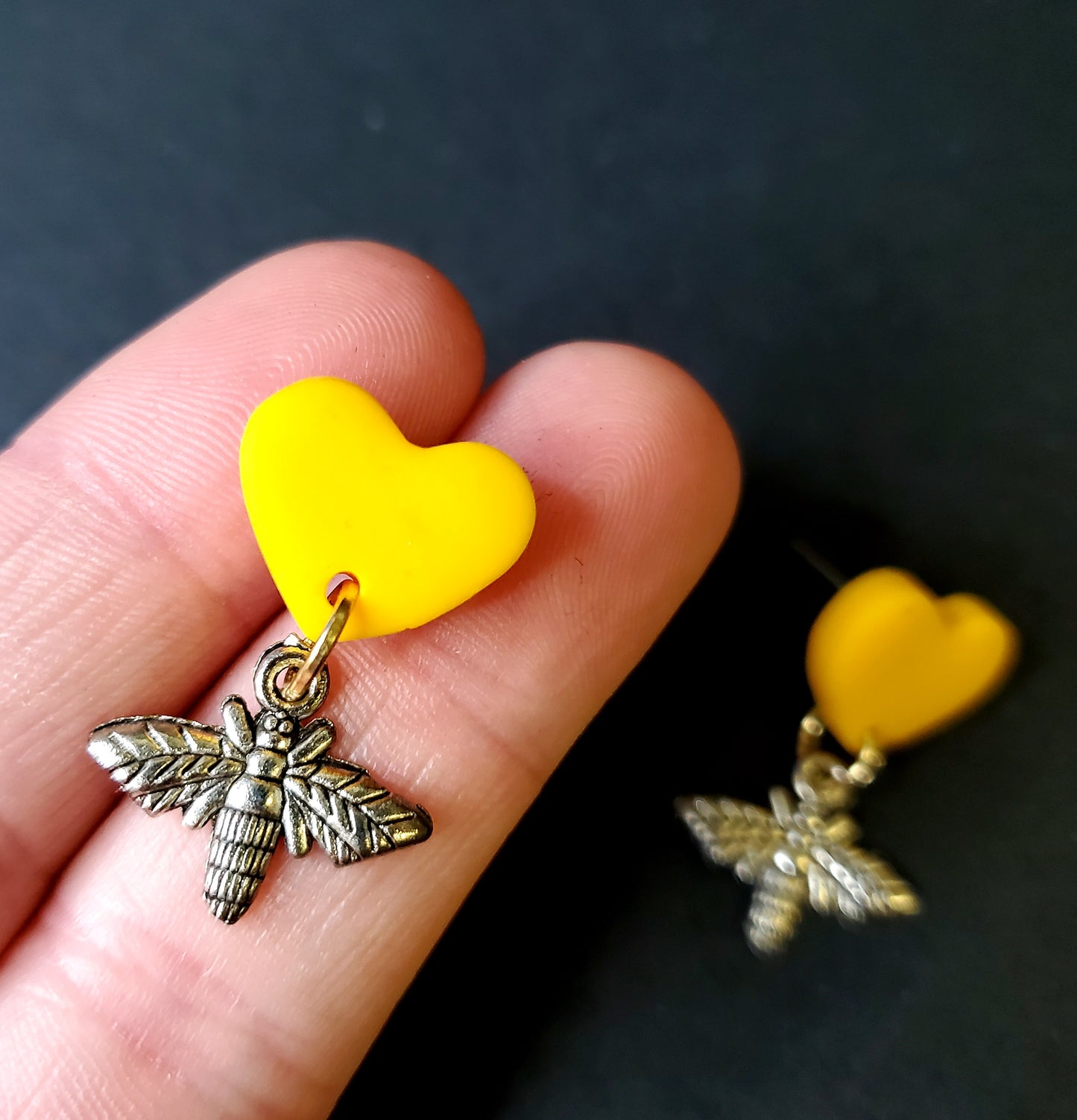 Clay Heart Bee