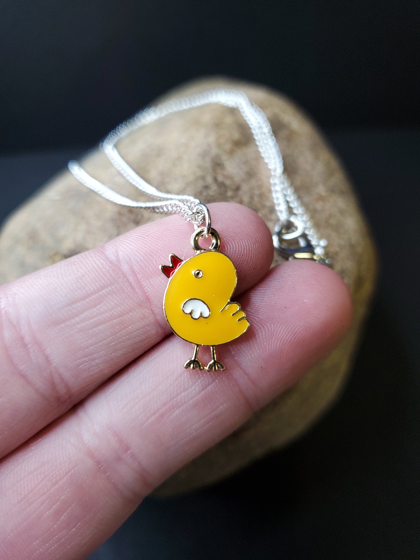 Chick Necklace- orange