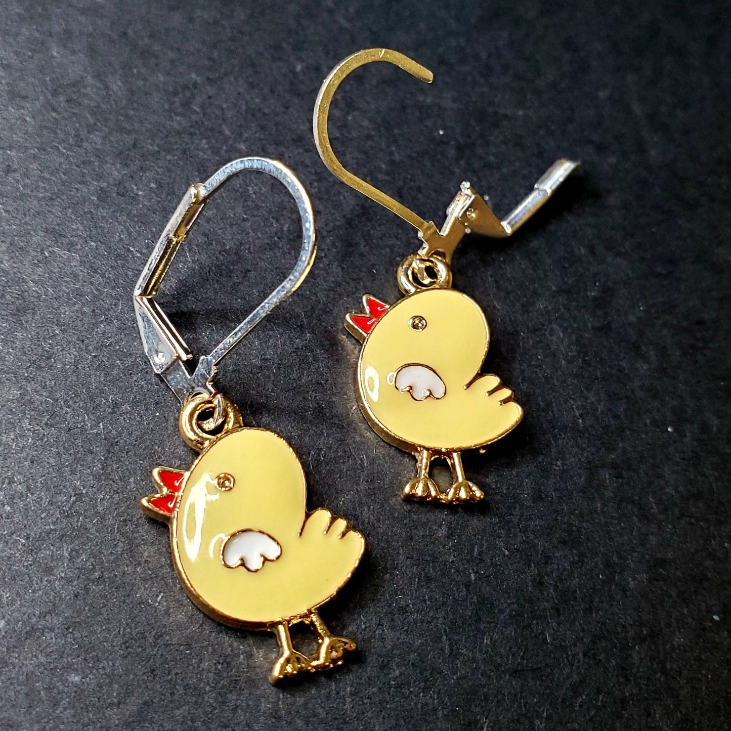 Yellow Chick Earrings