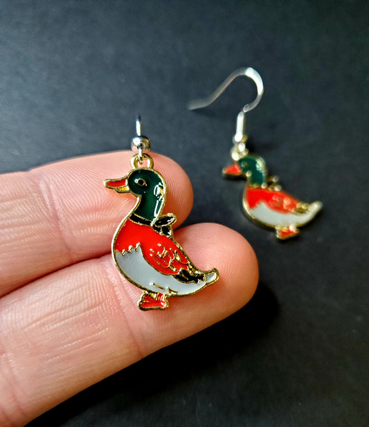 Mallard Earrings