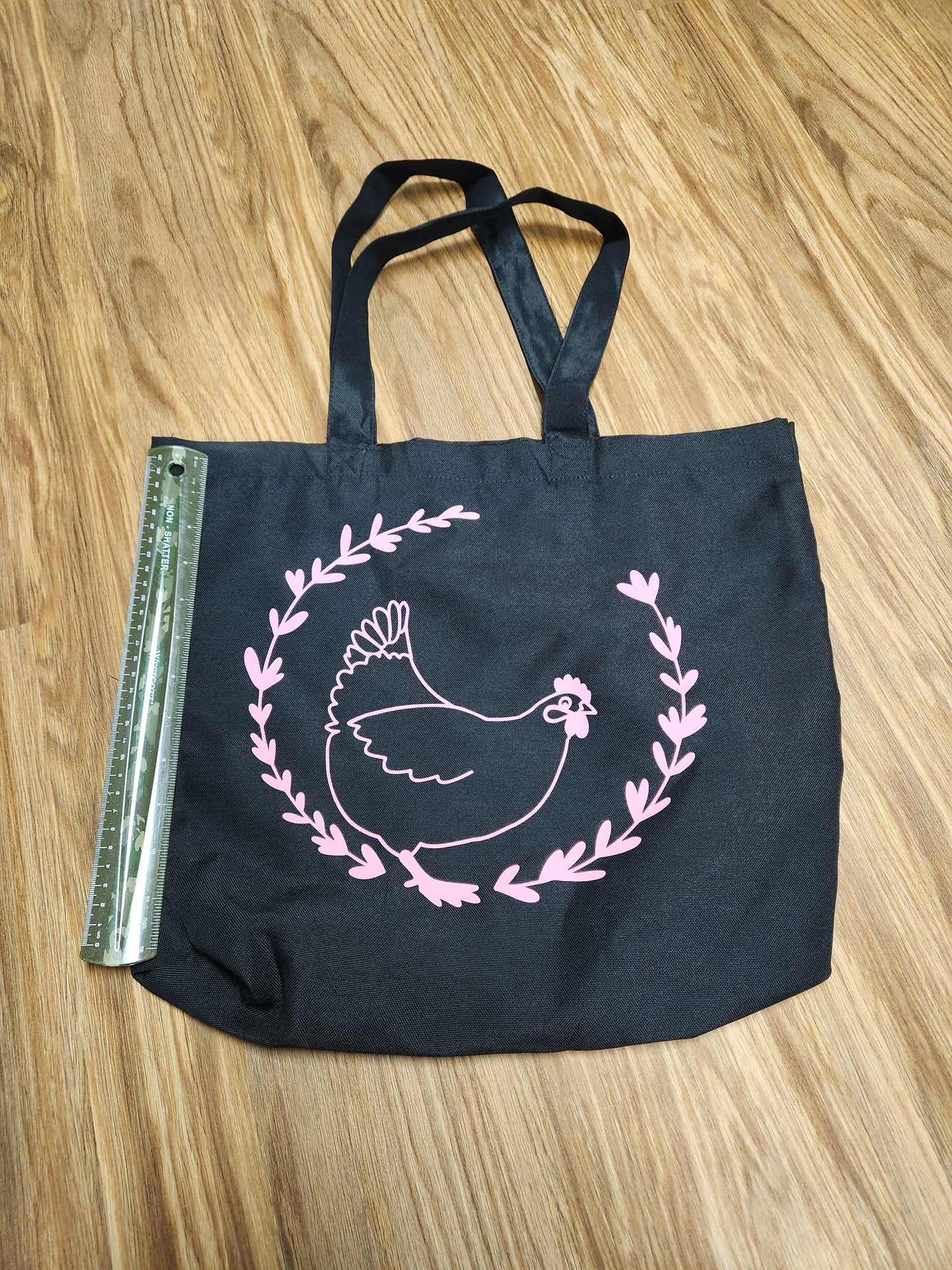 Pink Hen Market Bag