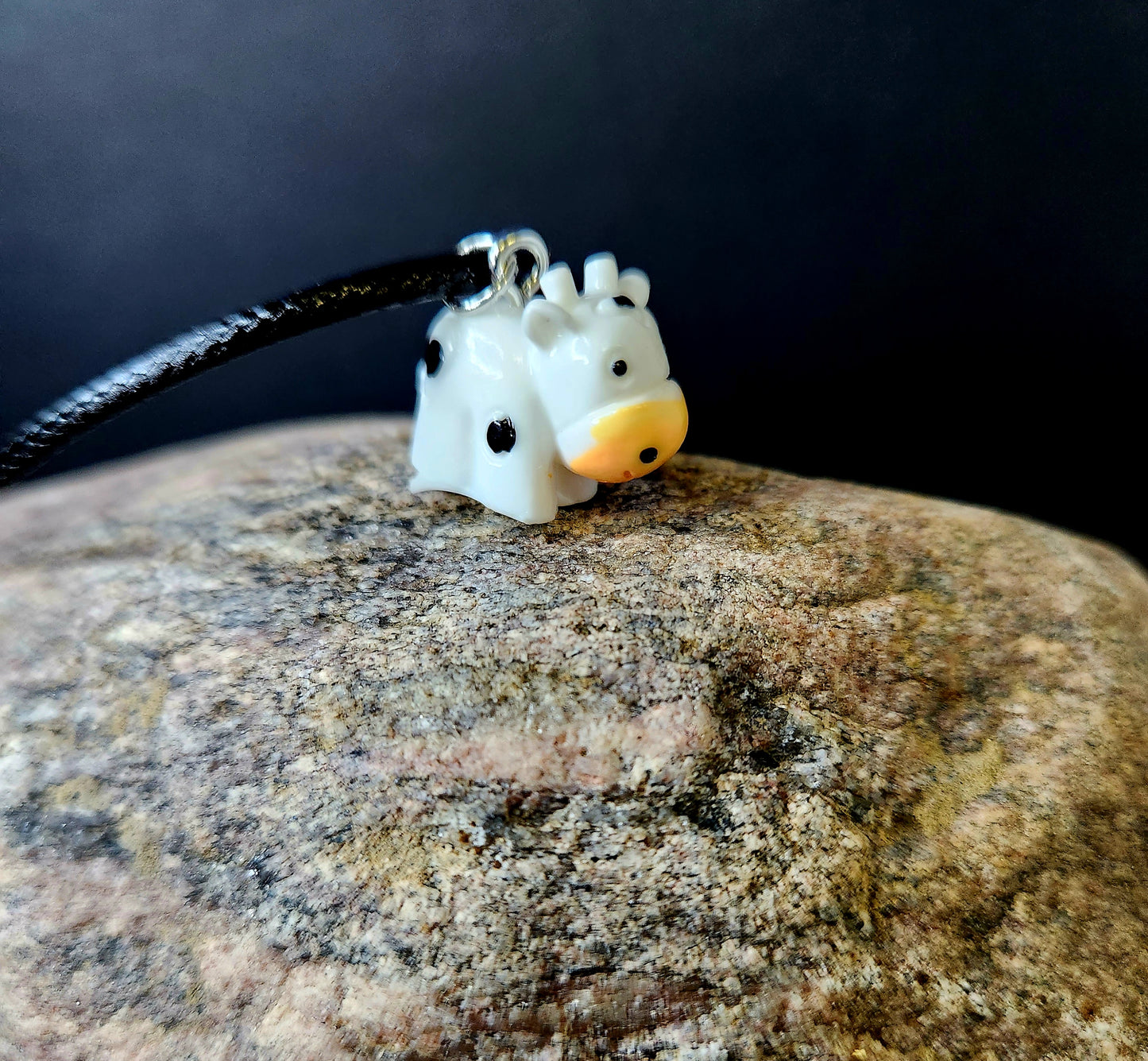 Kids 3D Cow Necklace