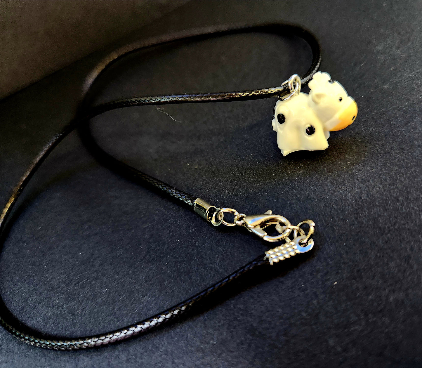 Kids 3D Cow Necklace