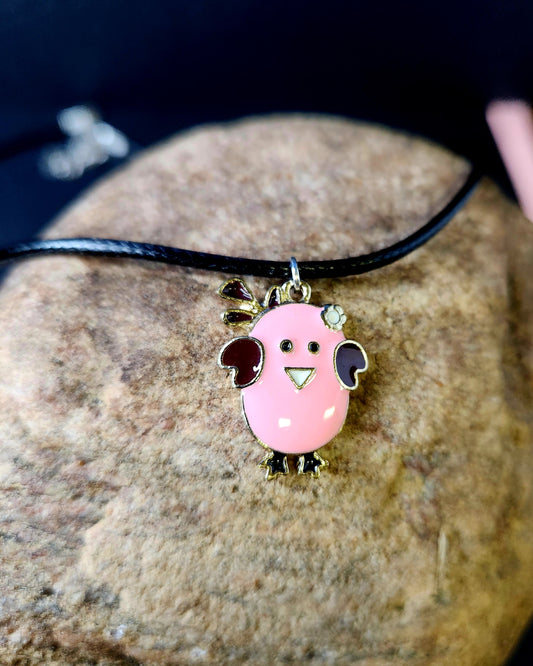 Pink Chick Necklace