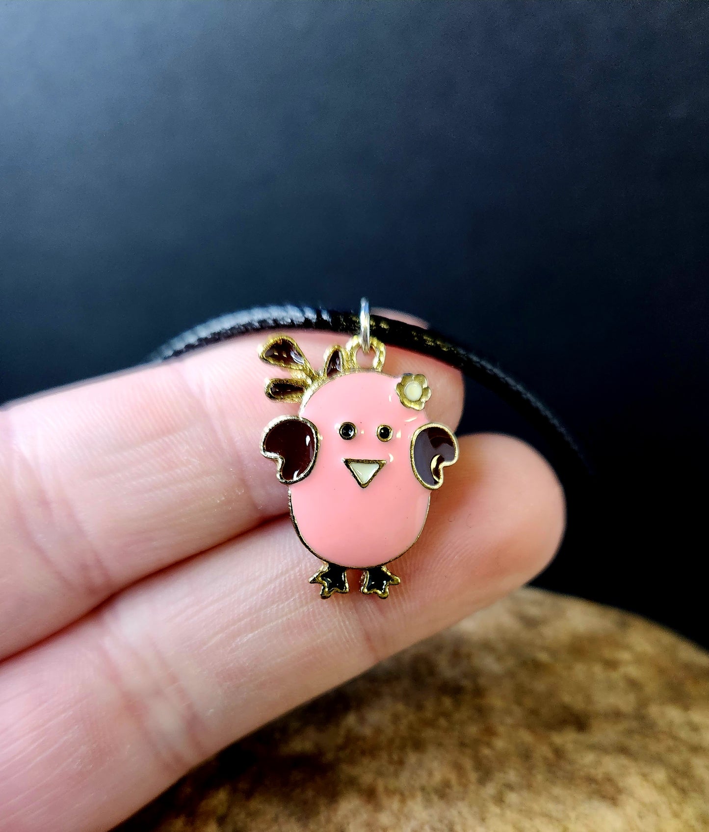 Pink Chick Necklace