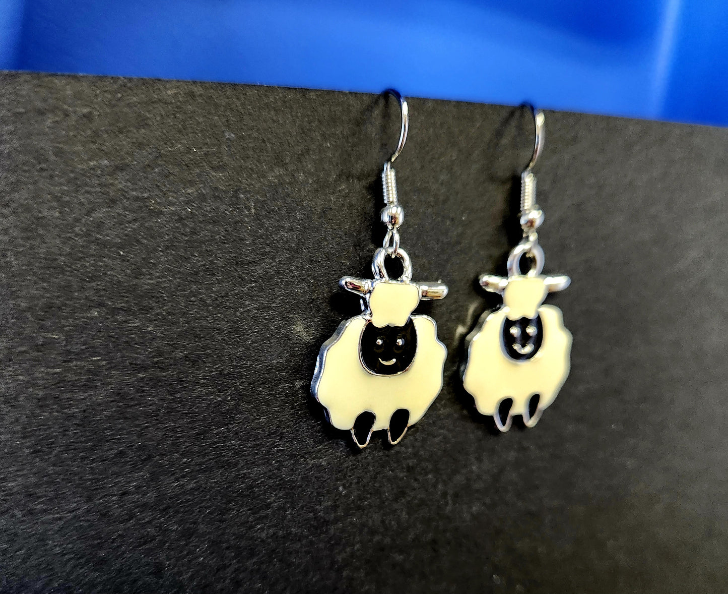 Fluffy Sheep Earrings